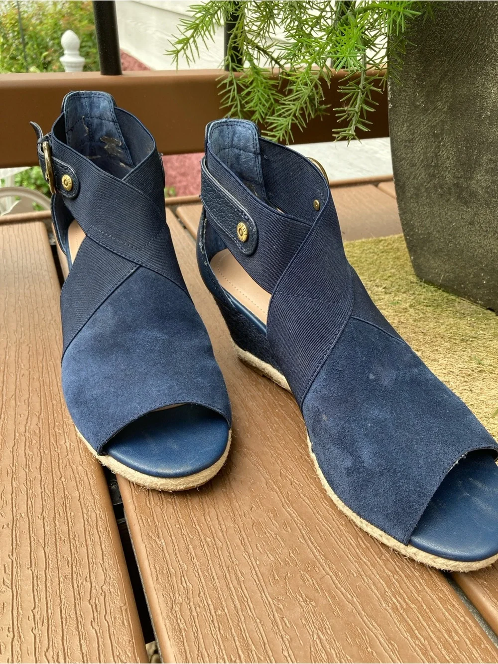 NYDJ faux suede